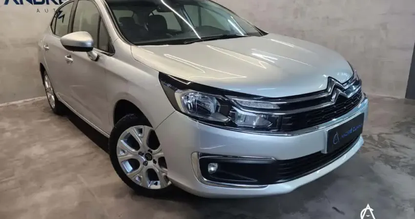 Citroën C4 LOUNGE Feel 1.6 Turbo Flex Aut.  - Prata - 2018/2019