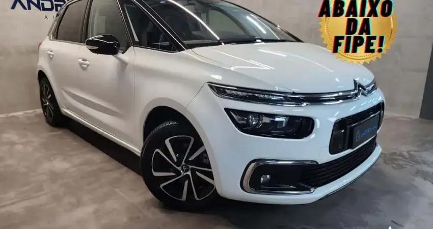 Citroën C4 Picasso Intensive 1.6 Turbo 16V Aut.  - Branca - 2018/2019