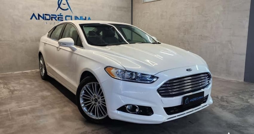 Ford Fusion Titanium 2.0 GTDI Eco. Fwd Aut.  - Branca - 2015/2015