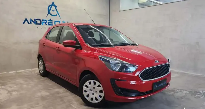Ford KA 1.0 SE Flex 5p  - Vermelha - 2020/2021