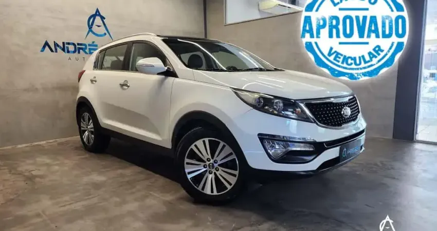 Kia Sportage EX 2.0 16V Flex Aut.  - Branca - 2014/2015