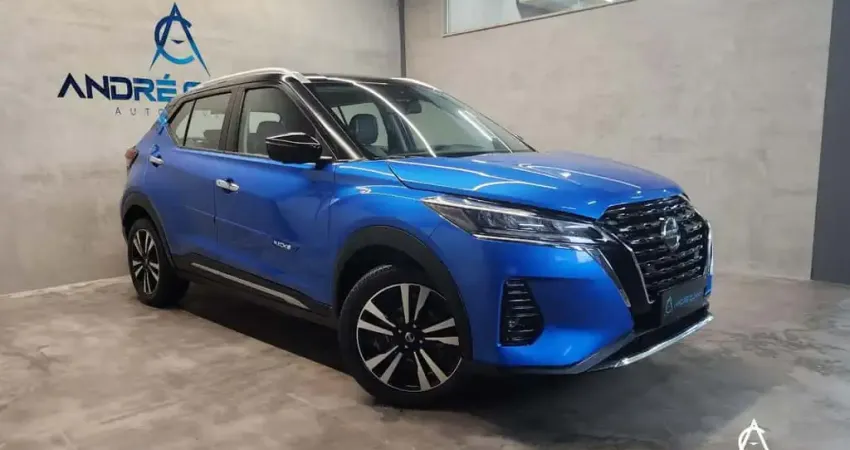Nissan Kicks Exclusive 1.6 16V Flex Aut.  - Azul - 2021/2022