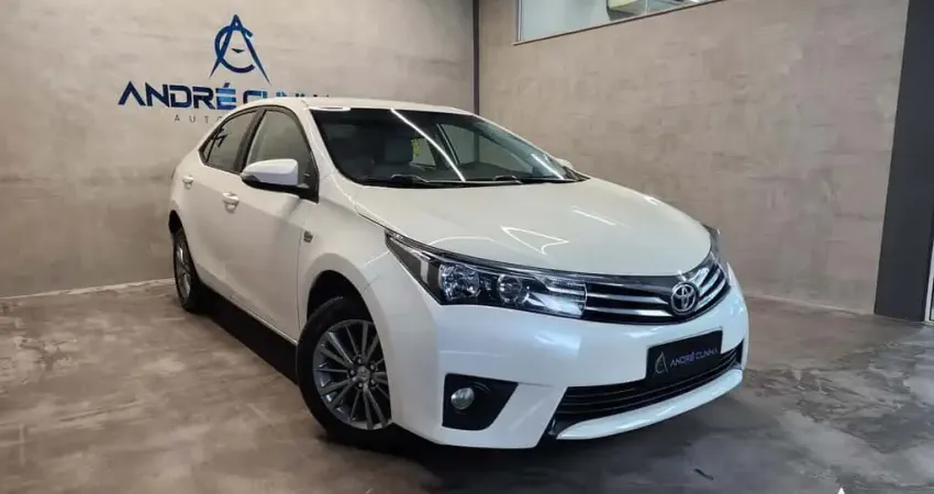Toyota Corolla XEi 2.0 Flex 16V Aut. - Branca - 2015/2016