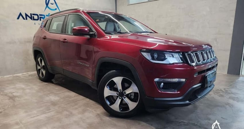 Jeep Compass LONGITUDE 2.0 4x2 Flex 16V Aut.  - Vermelha - 2018/2018