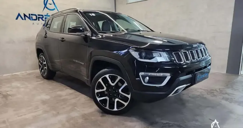 Jeep Compass LIMITED 2.0 4x4 Diesel 16V Aut.  - Preta - 2018/2018