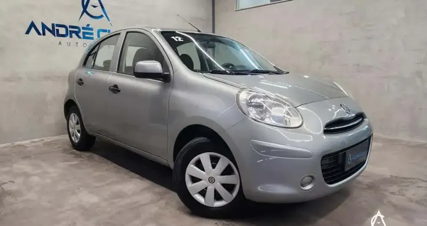 Nissan March S 1.6 16V Flex Fuel 5p  - Cinza - 2011/2012