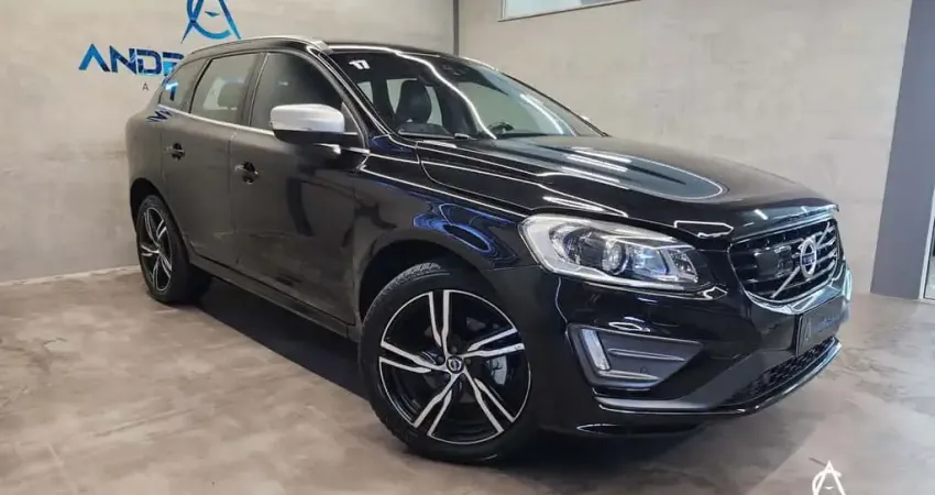 Volvo XC60 T-5 R-DESIGN 2.0 FWD 5p  - Preta - 2016/2017