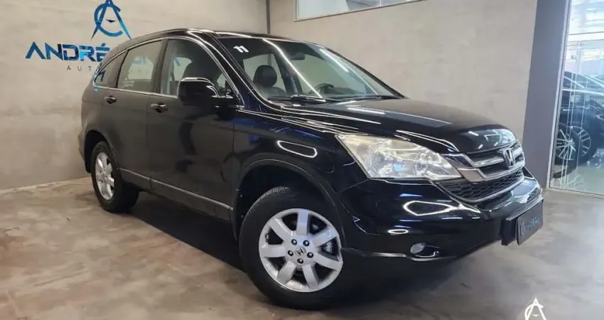 Honda CR-V LX 2.0 16V 2WD/2.0 Flexone Aut.  - Preta - 2011/2011