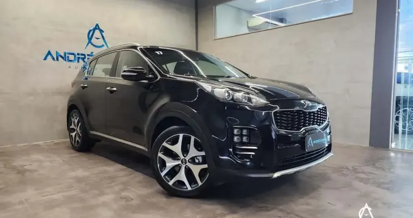 Kia Sportage EX 2.0 16V Flex Aut.  - Preta - 2016/2017