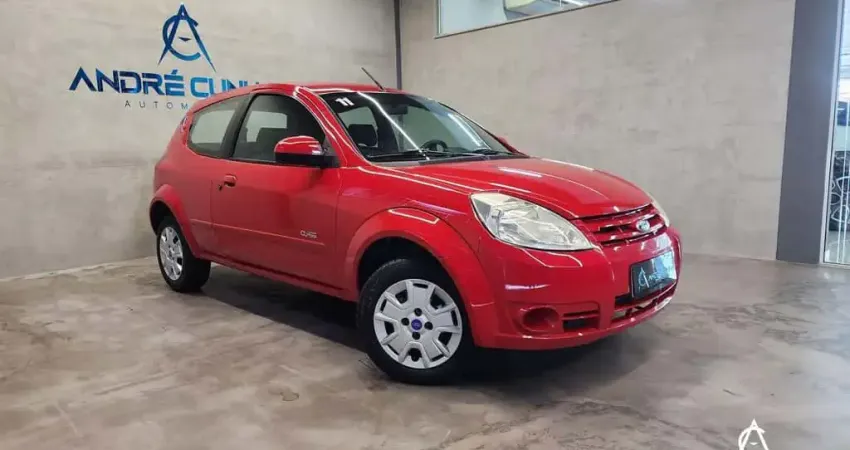 Ford KA 1.0 8VFlex 3p  - Vermelha - 2010/2011