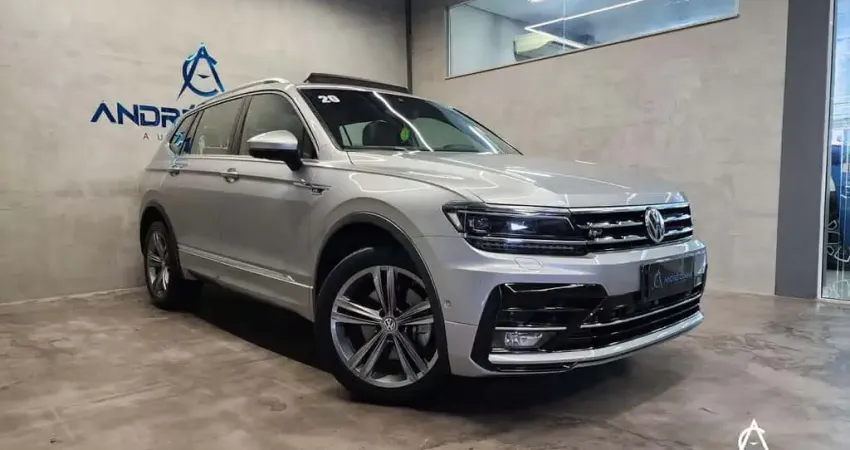Volkswagen Tiguan Allspac R-Line 350 TSI 2.0 4x4  - Prata - 2019/2020