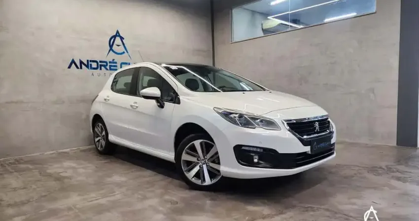 Peugeot 308 Griffe 1.6 Turbo 16V 5p Aut.  - Branca - 2016/2016