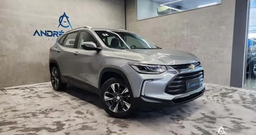 Chevrolet Tracker Premier 1.2 Turbo 12V Flex Aut. - Prata - 2023/2024