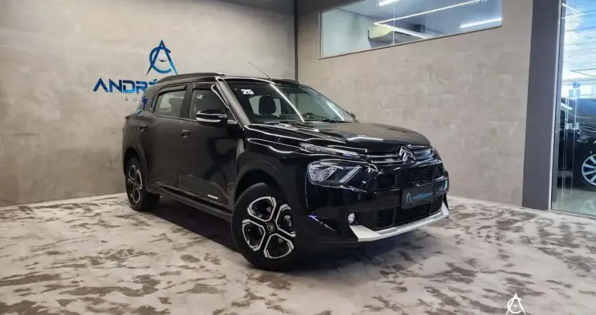 Citroën AirCross Shine 1.0 Flex TB 200 Aut. - Preta - 2024/2025