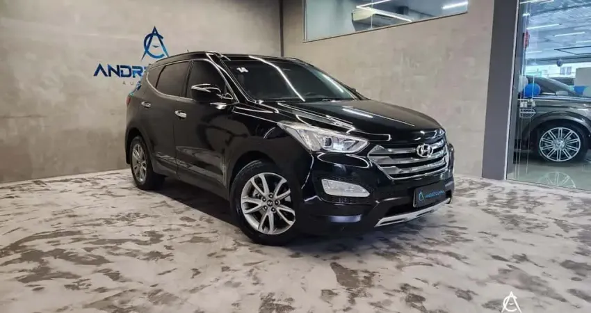 Hyundai Santa Fé GLS 3.3 V6 4X4 Tiptronic  - Preta - 2013/2014