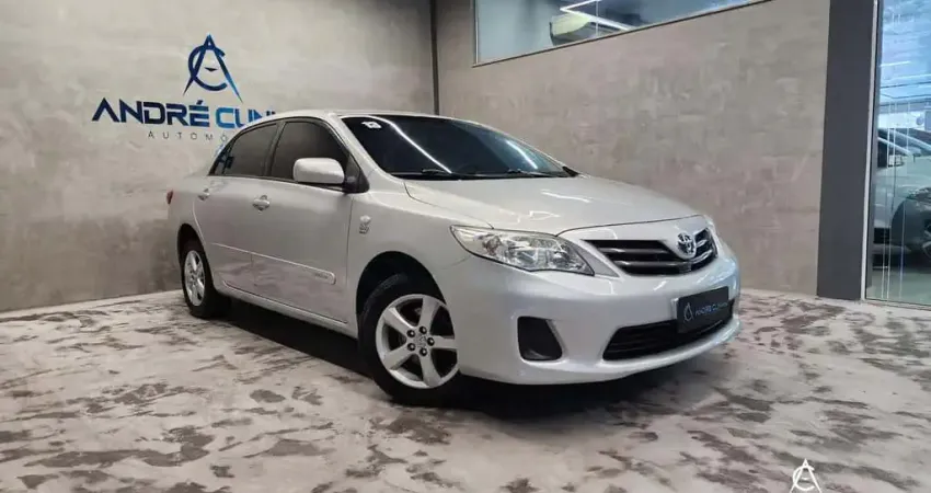 Toyota Corolla GLi 1.8 Flex 16V  Aut.  - Prata - 2012/2013