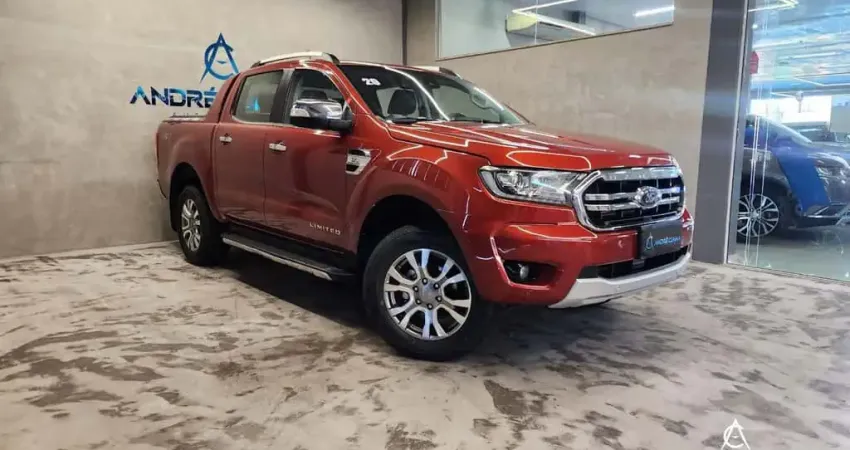 Ford Ranger Limited 3.2 4x4 CD Diesel Aut. - Vermelha - 2019/2020
