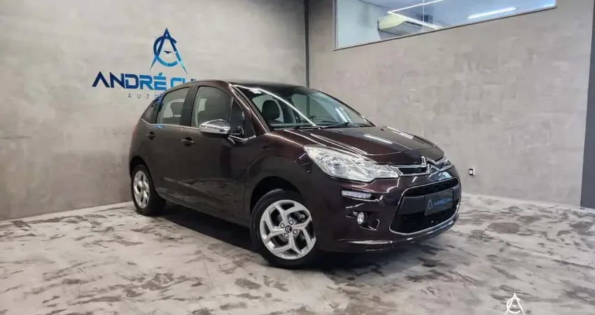 Citroën C3 Excl. 1.6 VTi Flex Start 16V 5p Aut.  - Marrom - 2017/2018