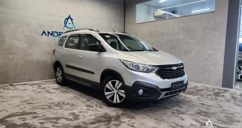 Chevrolet Spin ACTIV7 1.8 8V Econo.Flex 5p Aut.  - Prata - 2019/2020
