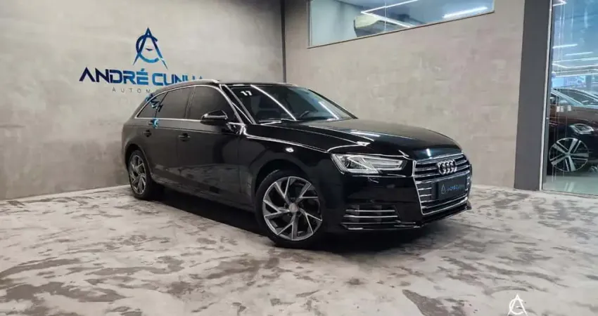 Audi A4 2.0 Avant Ambie. 2.0 16V TFSi S tron.  - Preta - 2017/2017