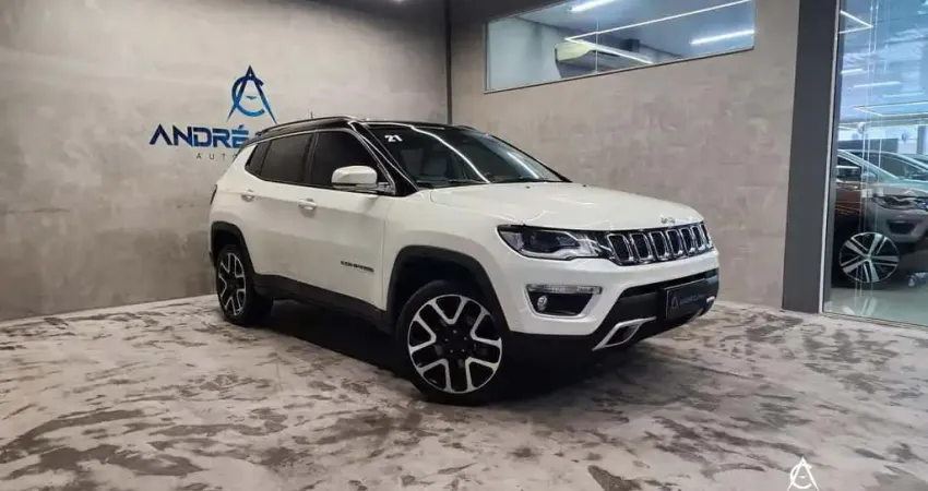 Jeep Compass LIMITED 2.0 4x4 Diesel 16V Aut.  - Branca - 2021/2021