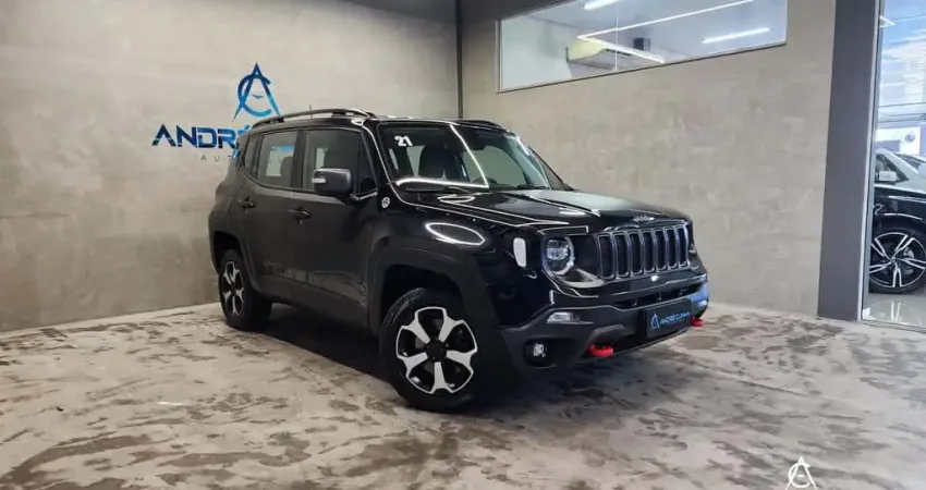 Jeep Renegade Trailhawk 2.0 4x4 TB Diesel Aut  - Preta - 2021/2021