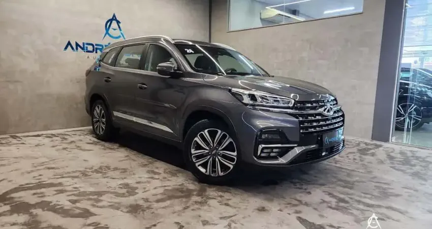 CAOA Chery Tiggo 8 Max Drive 1.6 Turbo Aut. - Cinza - 2023/2024