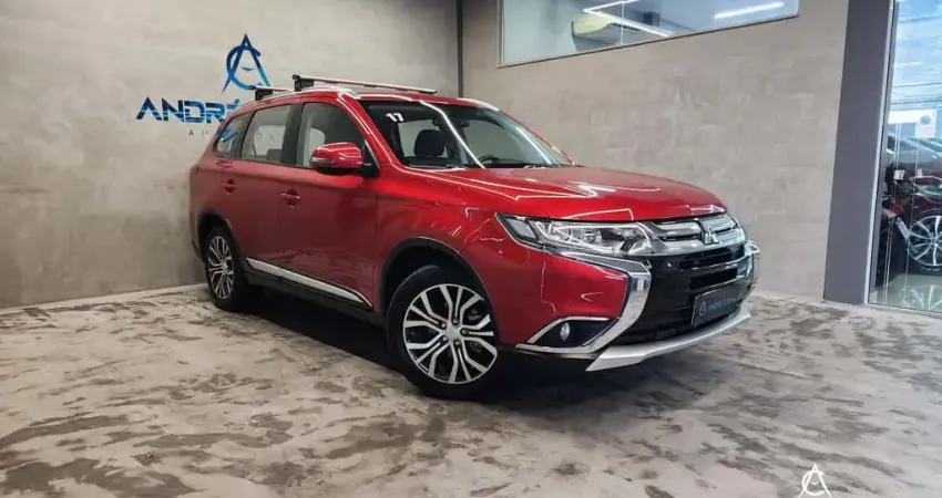 Mitsubishi Outlander 2.0 16V 160cv Aut.  - Vermelha - 2016/2017
