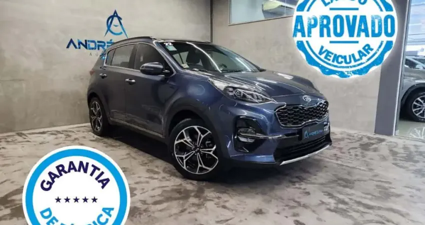 Kia Sportage EX 2.0 16V Flex Aut.  - Azul - 2021/2022