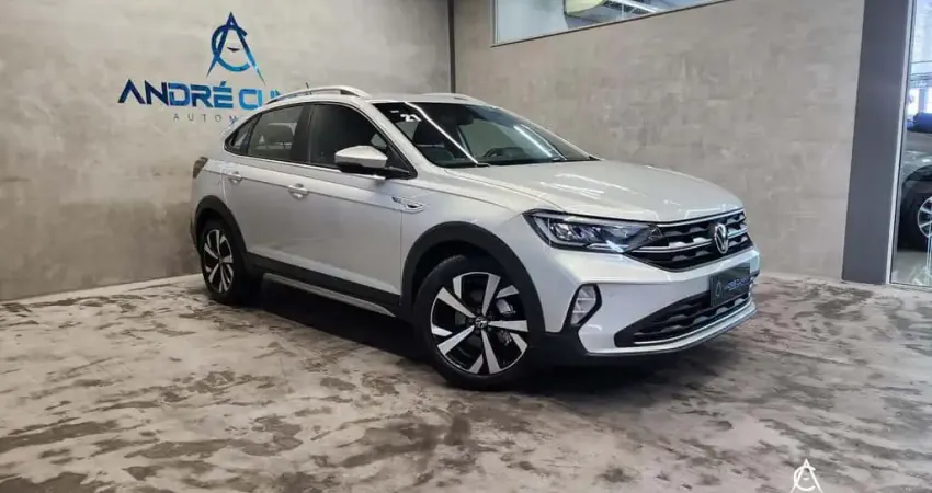 Volkswagen Nivus Highline 1.0 200 TSI Flex Aut.  - Prata - 2021/2021