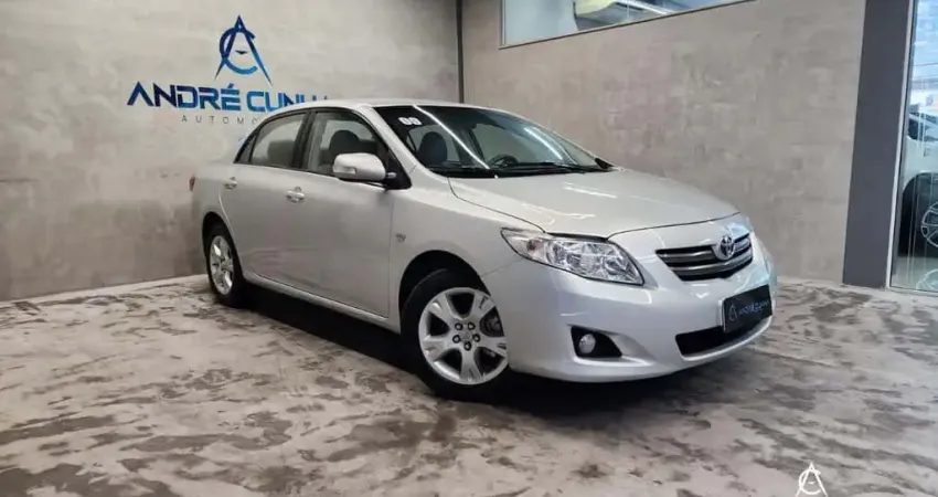 Toyota Corolla XEi 1.8/1.8 Flex 16V Mec.  - Prata - 2009/2009