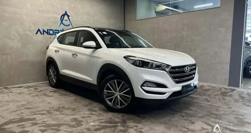 Hyundai Tucson GLS 1.6 Turbo 16V Aut.  - Branca - 2017/2018