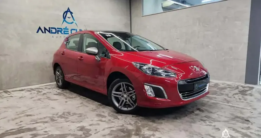 Peugeot 308 Griffe 1.6 Turbo Flex 16V 5p Aut.  - Vermelha - 2015/2015