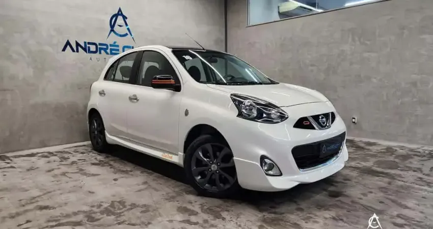 Nissan March Rio2016 1.6 Flex Fuel 5p  - Branca - 2016/2016