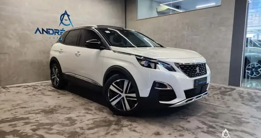 Peugeot 3008 Griffe 1.6 Turbo 16V 5p Aut.  - Branca - 2018/2019