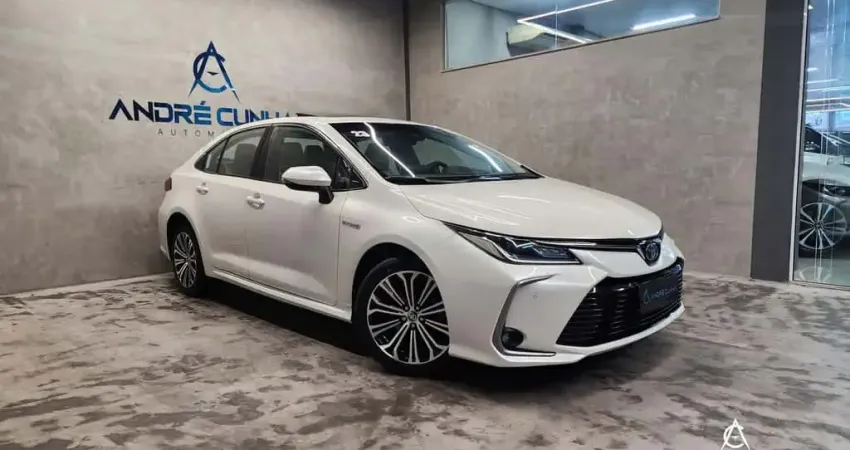 Toyota Corolla ALTIS/A.Premiu. 2.0 Flex 16V Aut  - Branca - 2022/2023