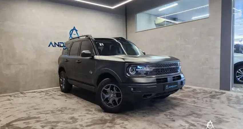 Ford Bronco Sport Wildtrak 2.0 Tb 16V AWD Aut - Preta - 2021/2021