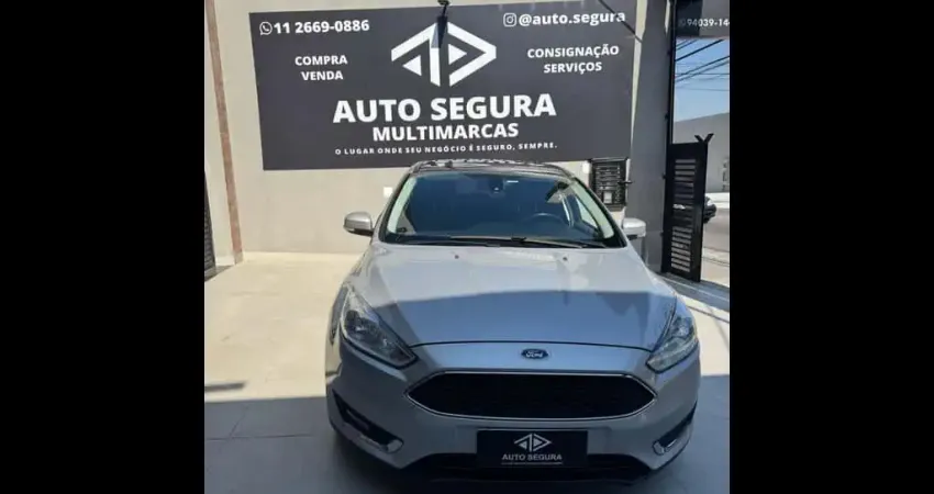 Ford Focus I/  SE AT 2.0HC - Prata - 2017/2018