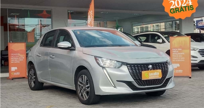 Peugeot 208 2022 1.6 16v flex allure at6