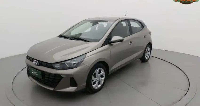 Hyundai Hb20 2025 1.0 12v flex comfort plus manual