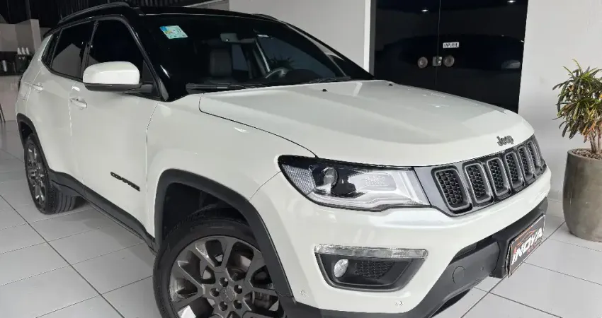 Jeep Compass 2.0 S 2021 Branca Diesel 4X4 !!!!