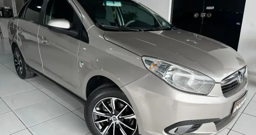 Fiat Grand Siena 1.4 Attractive 2013 Bege Completo!!!
