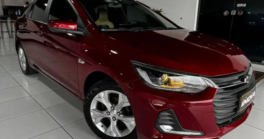 Chevrolet Onix Plus 1.0Tb Premier 2021 Vermelho Único Dono!!