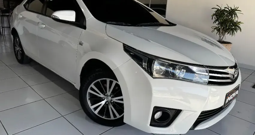 Toyota Corolla 2.0 XEi 2016 Branco Automático Multimídia!!!