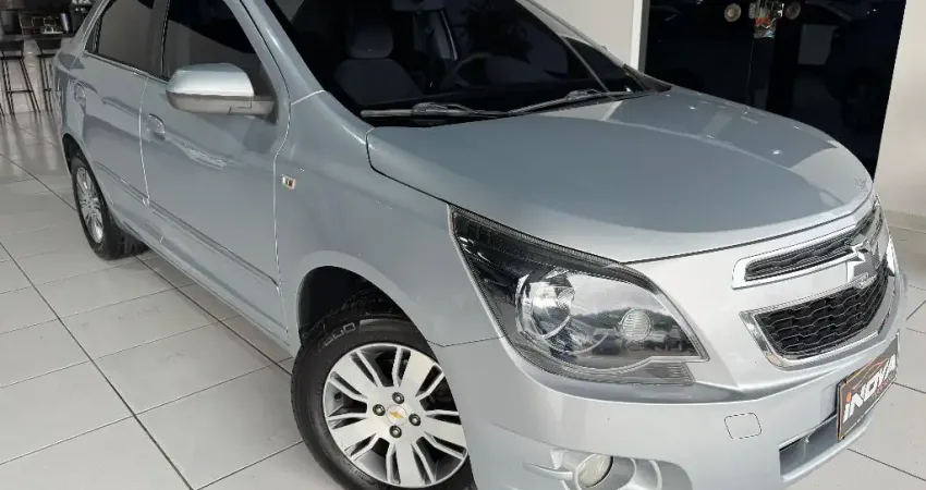 Chevrolet Cobalt 1.8 LTZ Automático 2013 Prata Completo!!!
