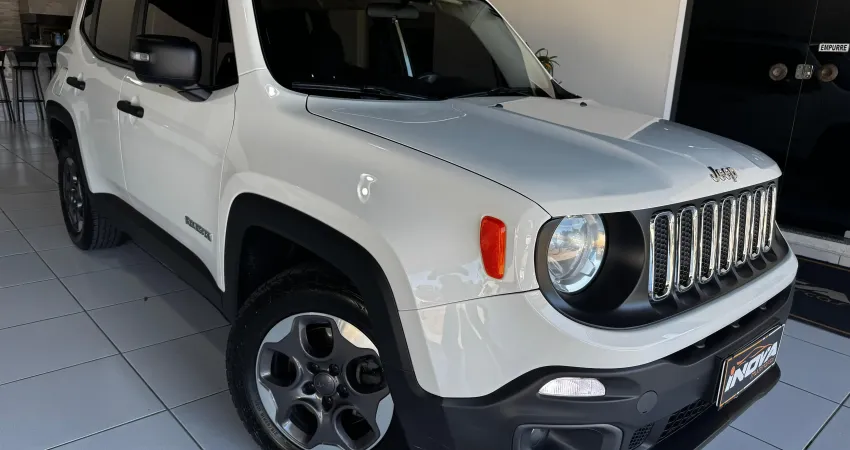 Jeep Renegade 1.8 Sport Flex 2016 Automática Branca Completa!!