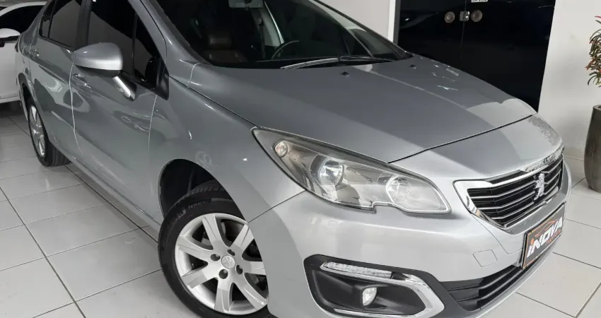 Peugeot 408 Sedan 1.6 TB Business 2017 Prata Automático !!!