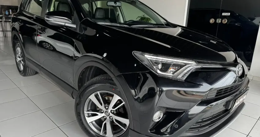 Toyota RAV-4 2.0 Top 2018 Preta Automática 4x2 Com Teto Solar!!!