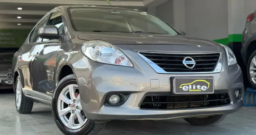 Nissan Versa Sl 1.6 Flex Completo Manual Financia e Troca 