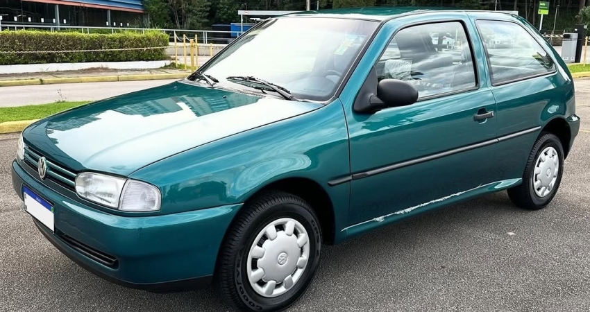 Volkswagen Gol 1.6 cli verde 8v manual 1996 2 portas completo